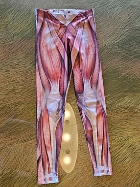BlackMilk Muscle Anatomy Print Leggings!